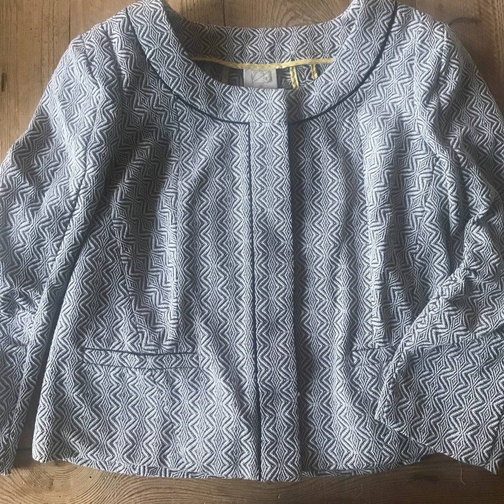 Anthropologie Cropped Blazer